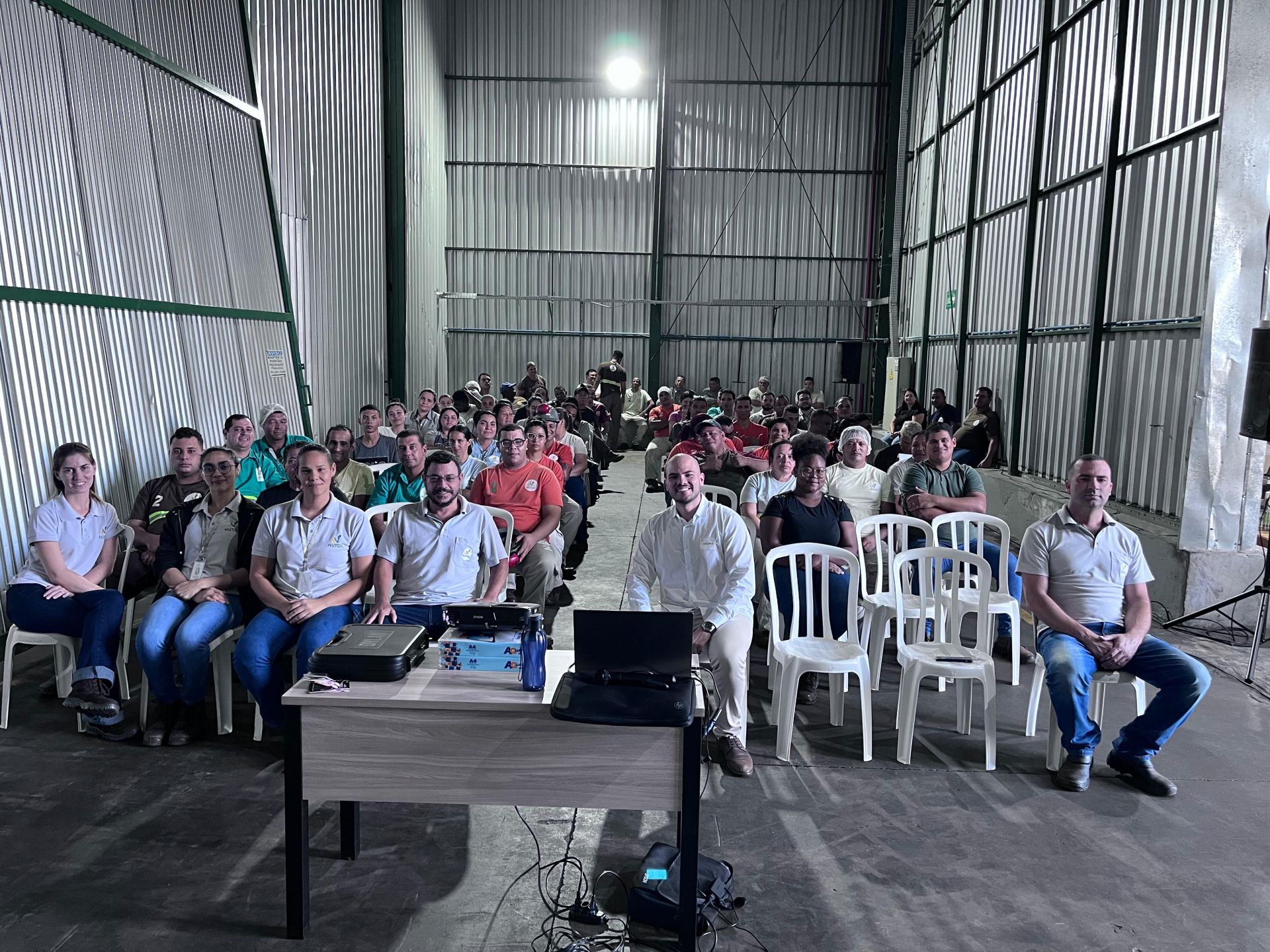 Implantação PSE na Nutoil em Taquaritinga